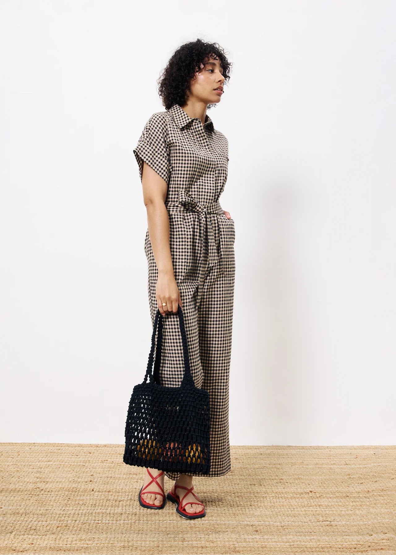 ELFIE BLACK JUMPSUIT