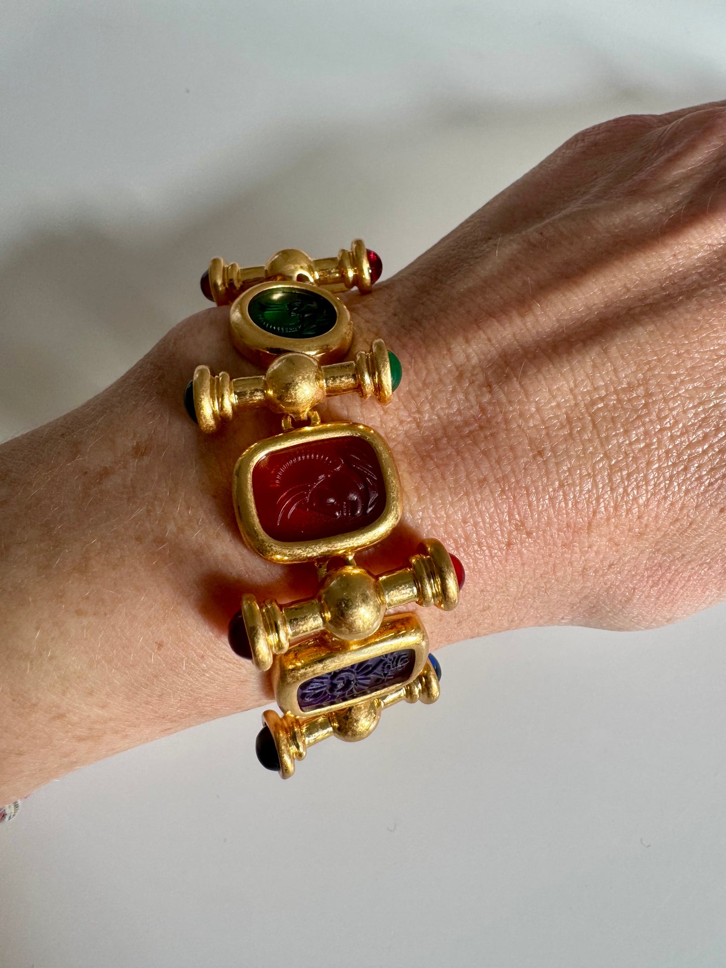 Maria Chunky Jeweled Bracelet