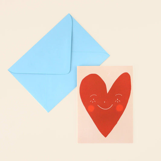 Wonky Heart Card | Anniversary | Valentine's Day