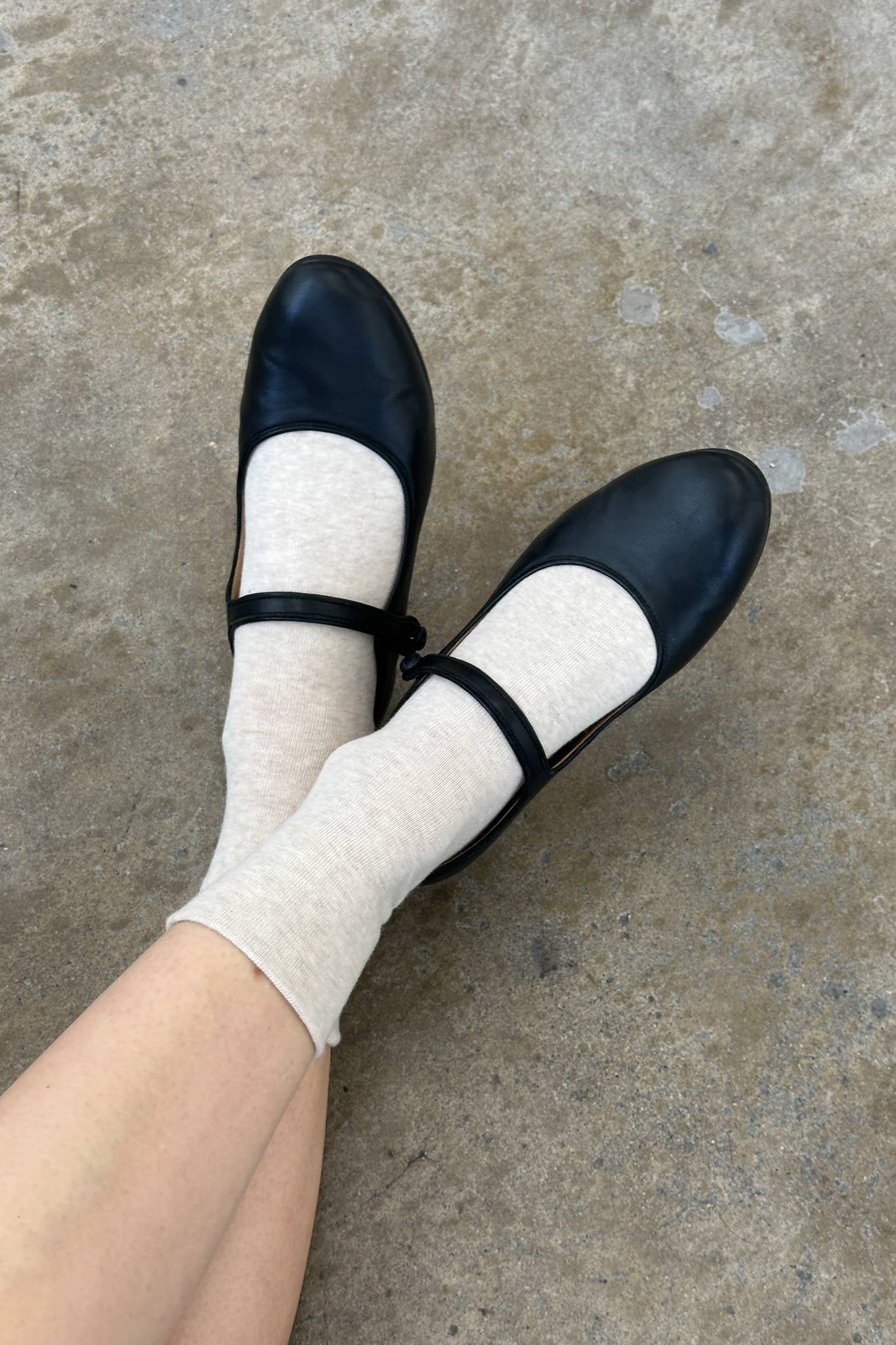 Sneaker Socks: Ht. Cocoa
