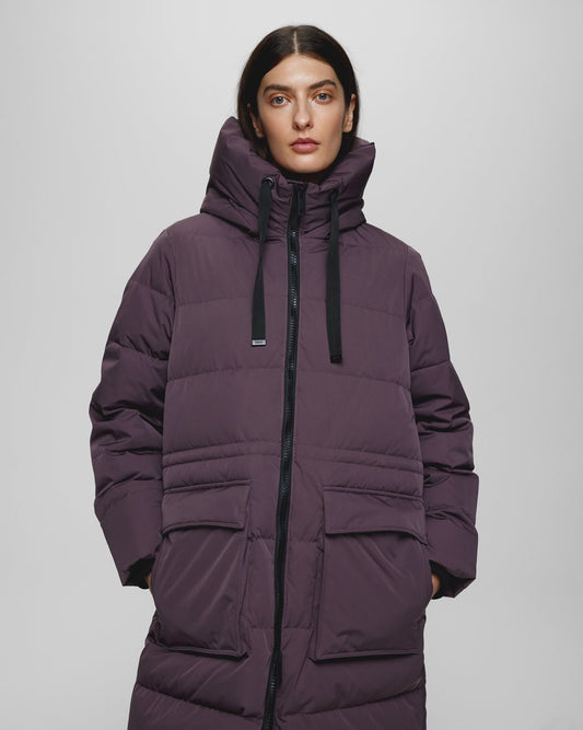 Pavine Down Zip Coat