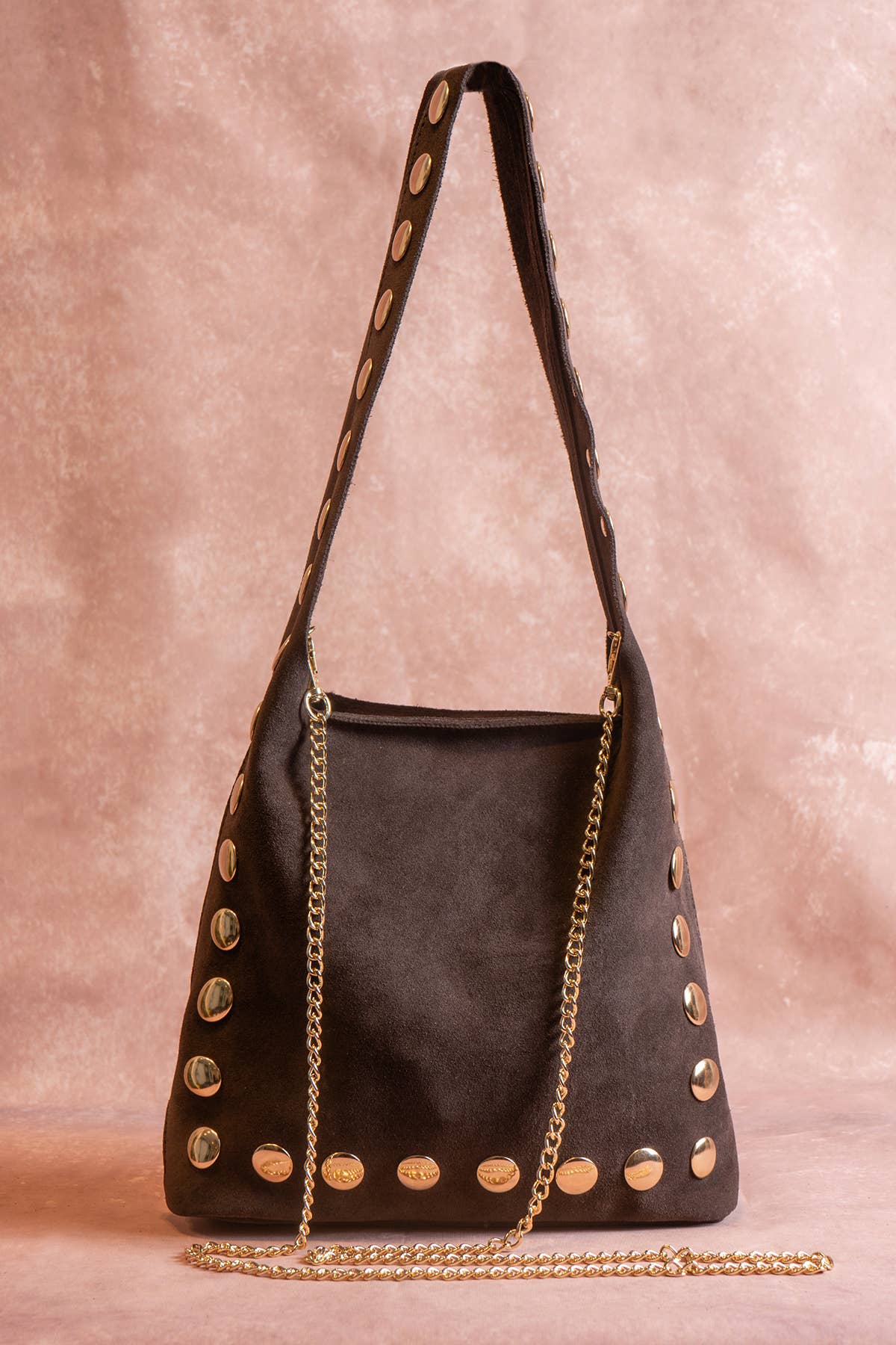 ALEXANE SUEDE Bag : Chocolate