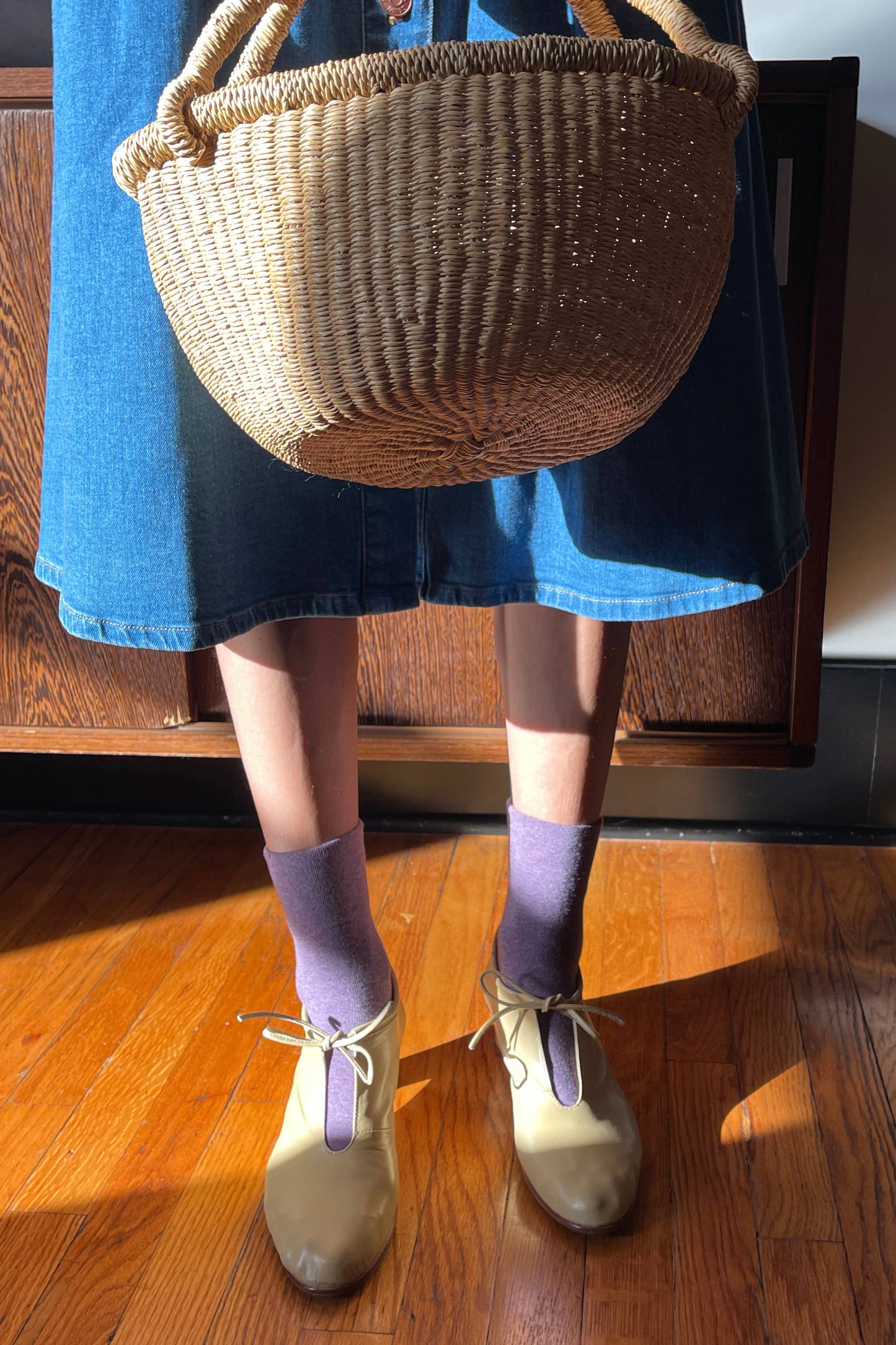 Sneaker Socks: Oatmeal