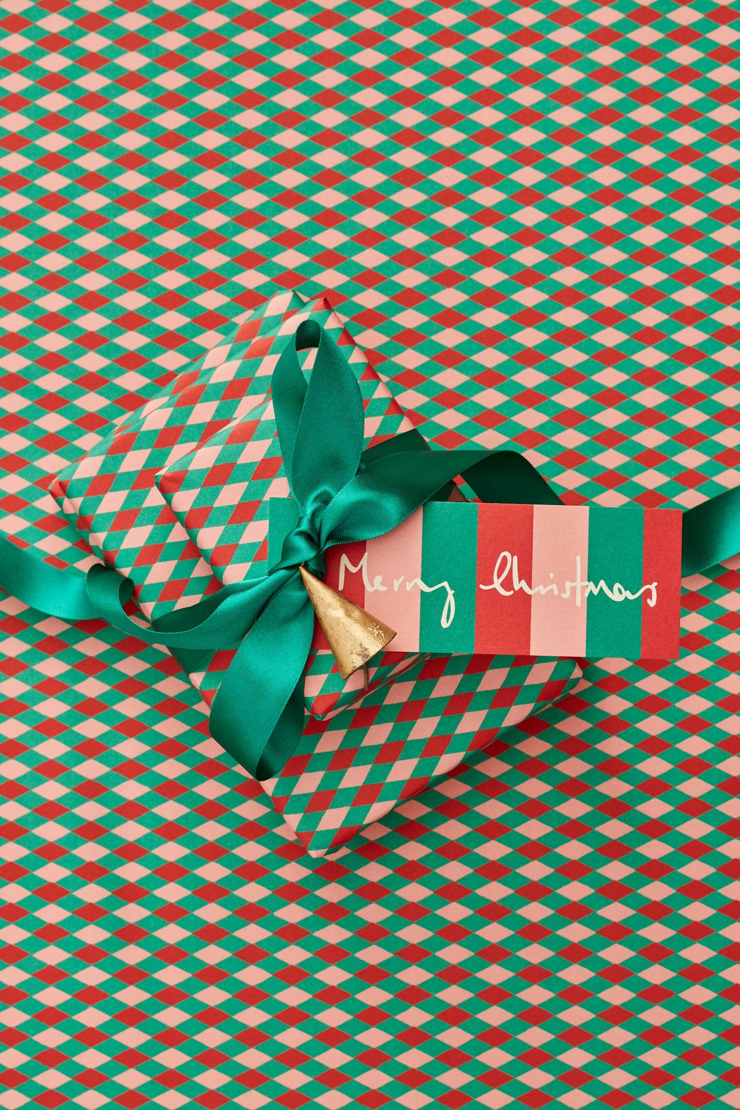 Gift Tags - Merry Christmas Stripe Set of 8