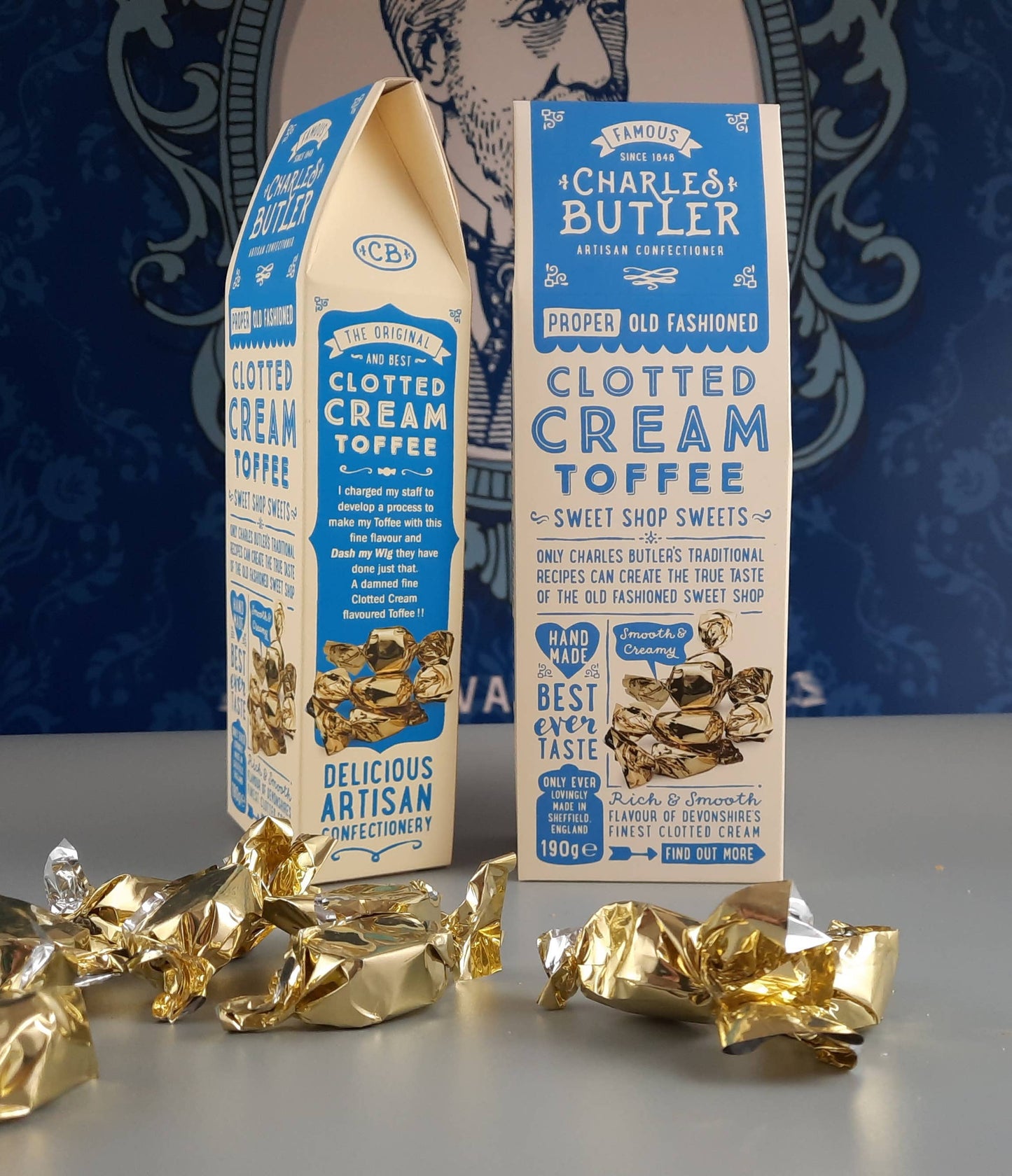 Charles Butler Clotted Cream Toffee 190g