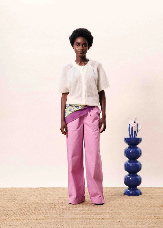 SAGFOSSEN SCARF VIOLET