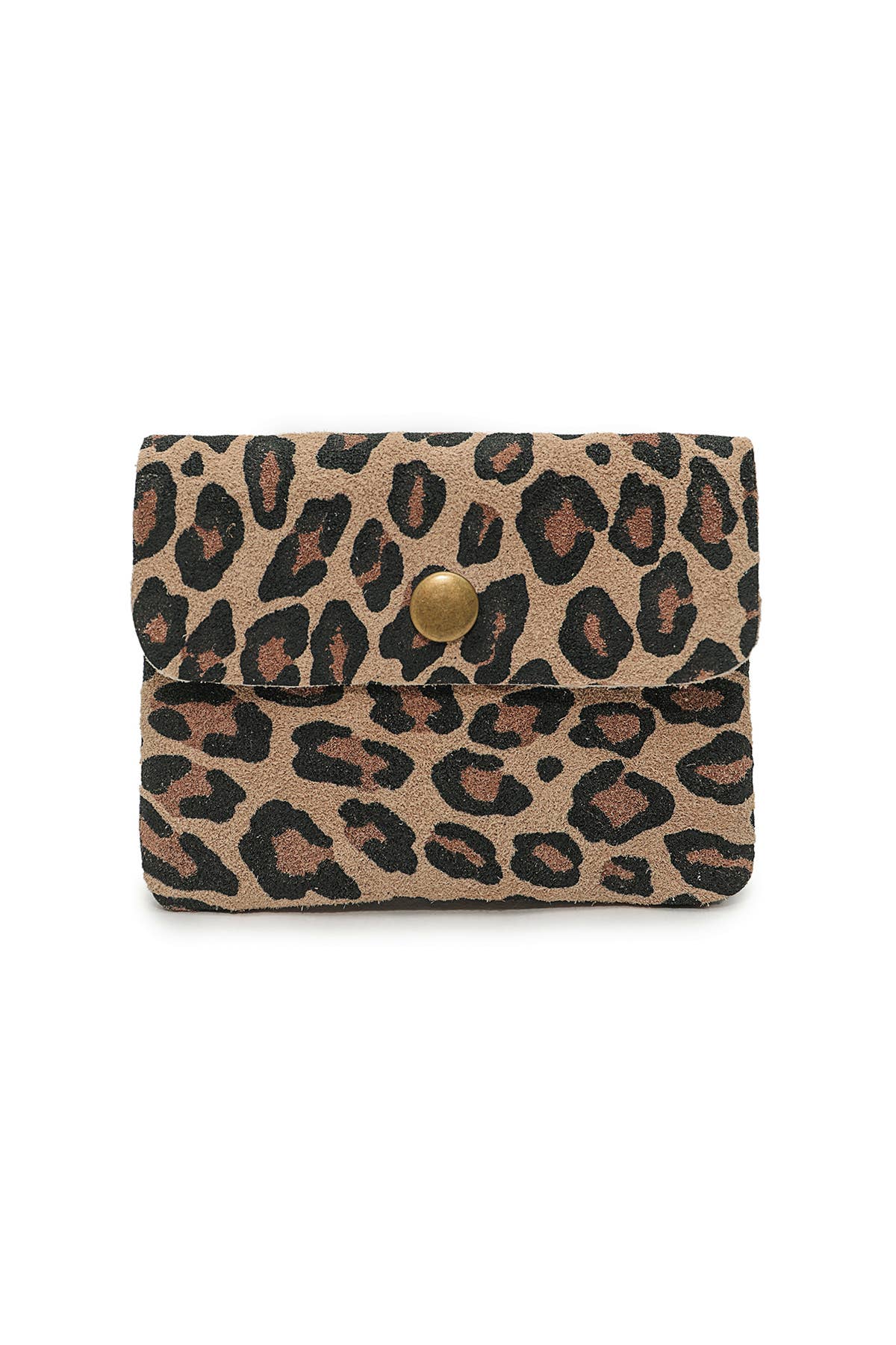 LUCE Purse : Taupe Leopard