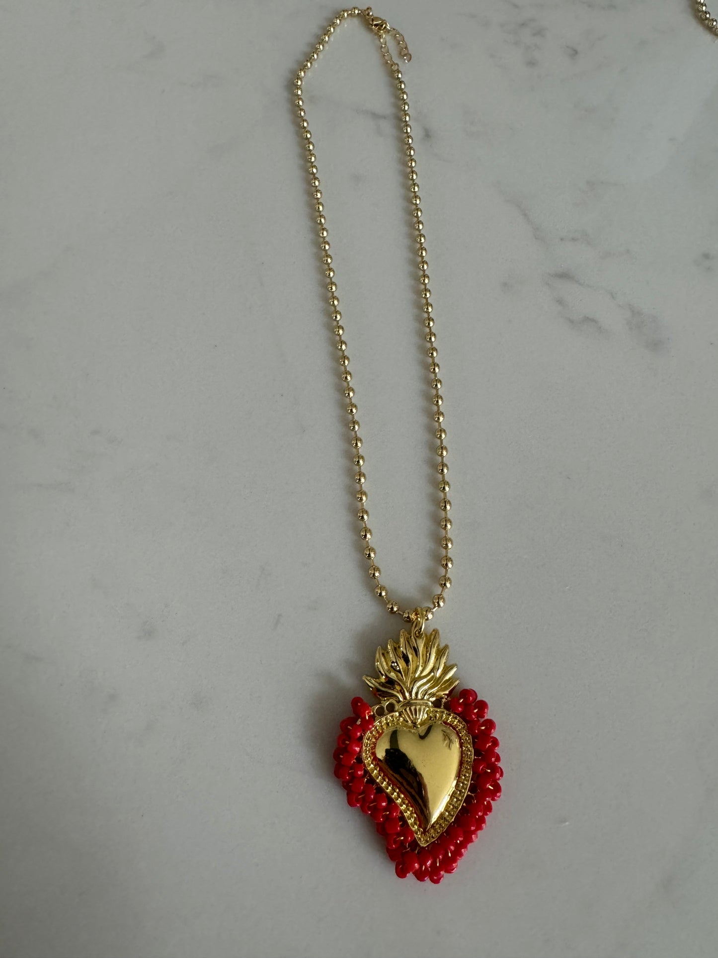Spanish heart necklace