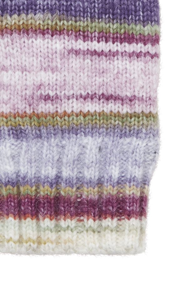 Ichi Purple Stripe Mittens