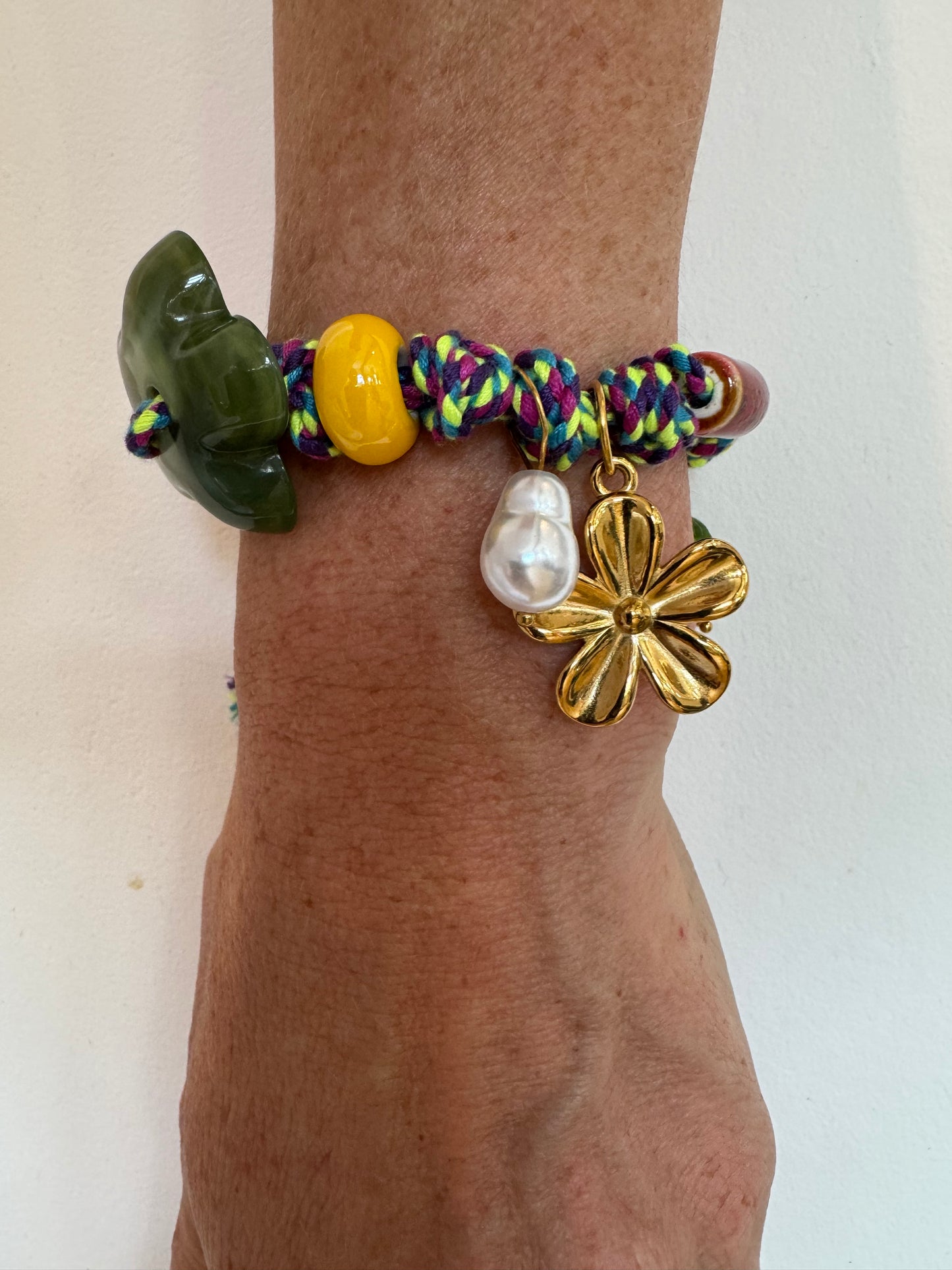 California cord charm bracelet