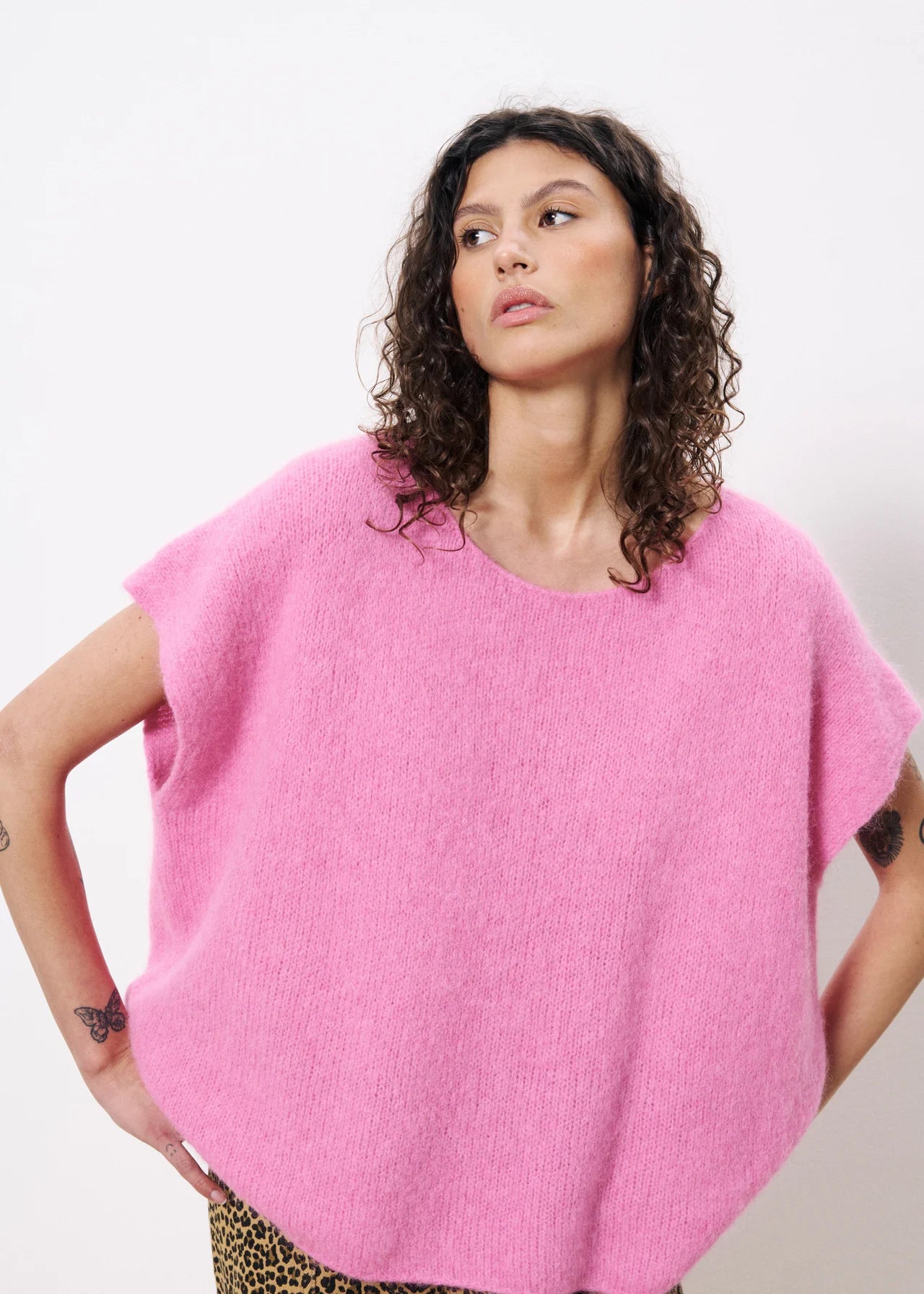 INA PINK SWEATER