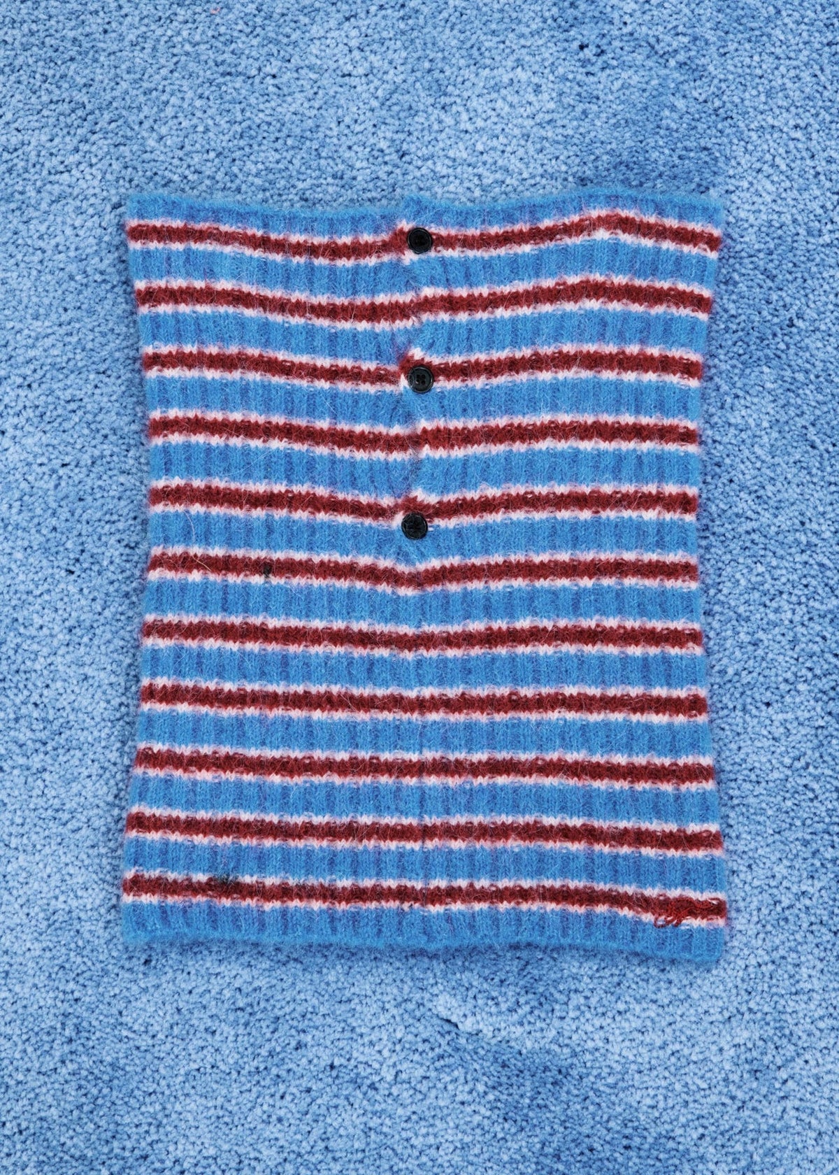 KIM ELECTRIC BLUE NECK WARMER