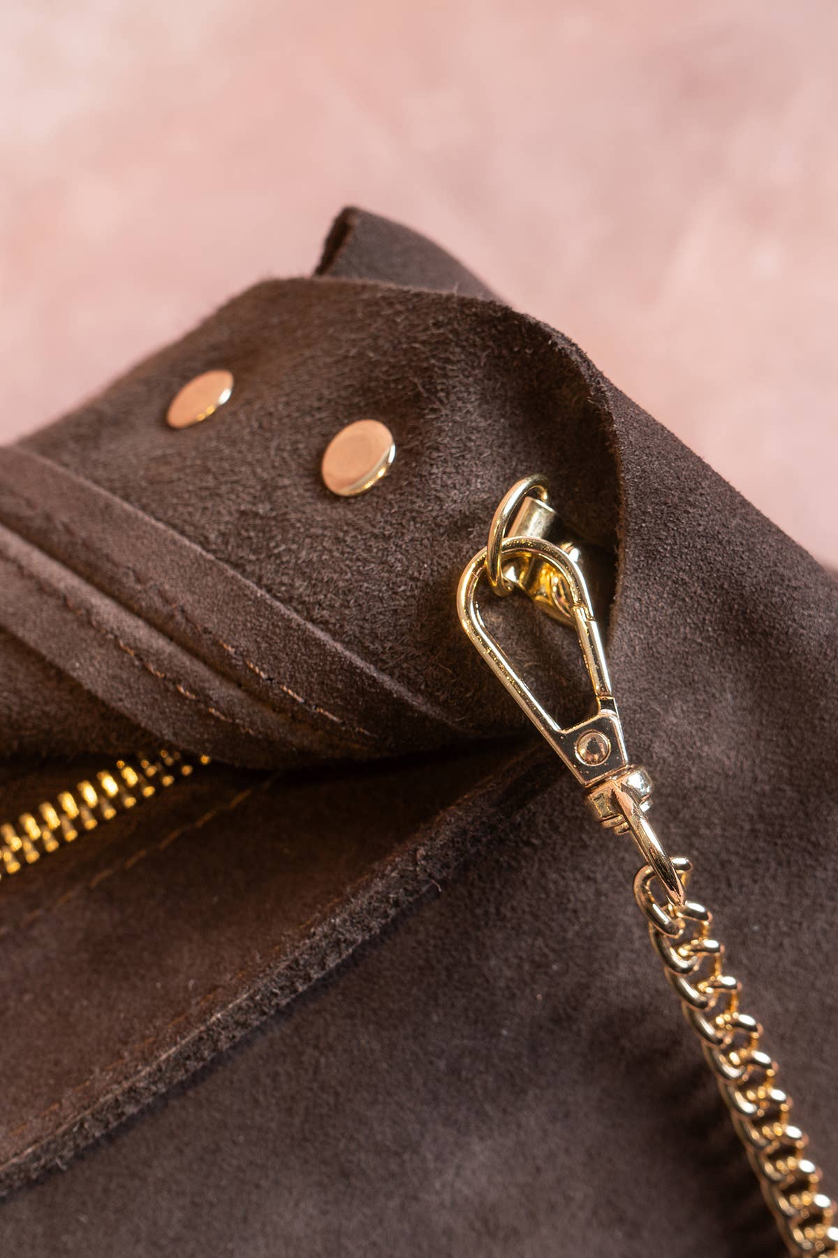 ALEXANE SUEDE Bag : Chocolate