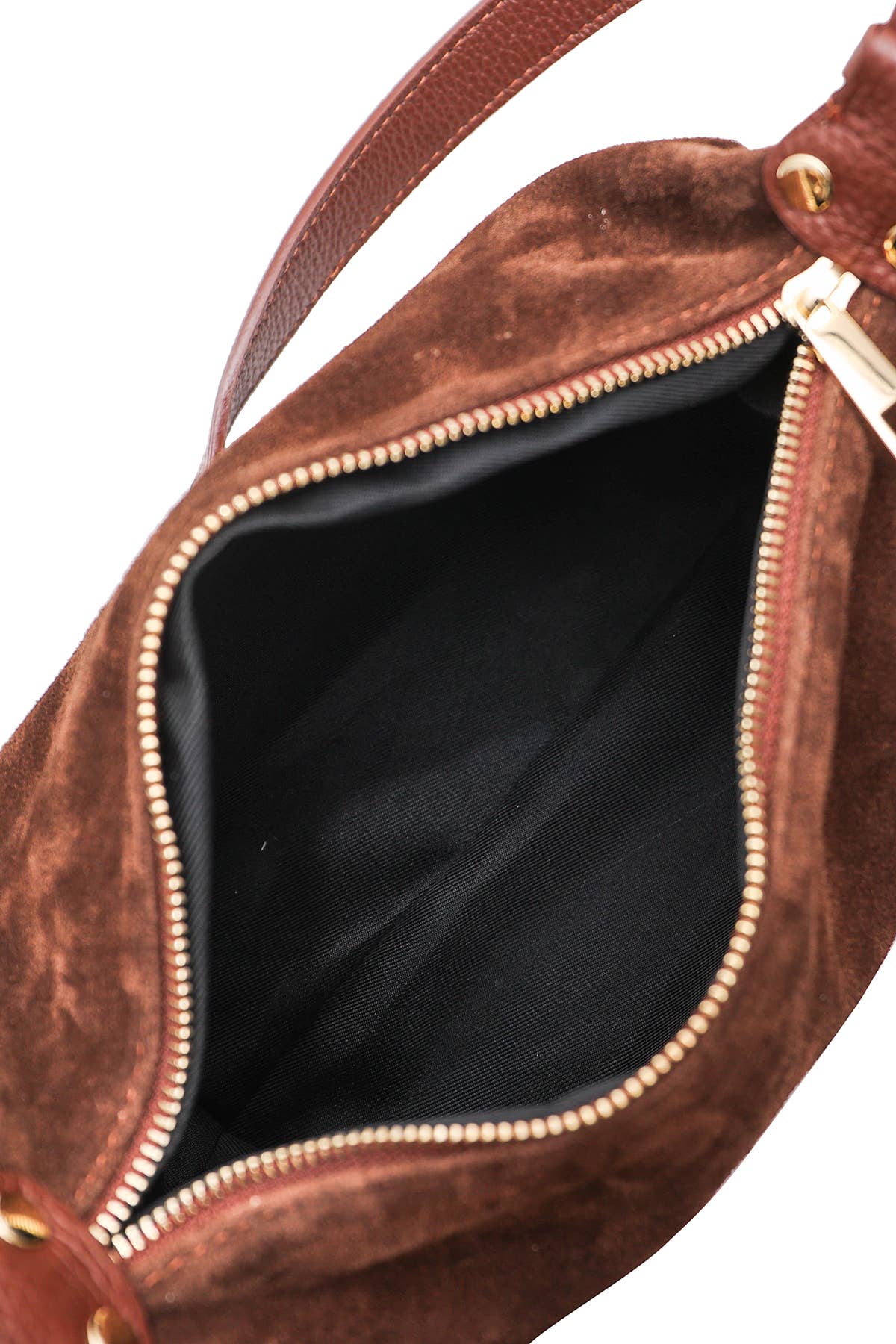 AMICIE SUEDE Bag : Light taupe