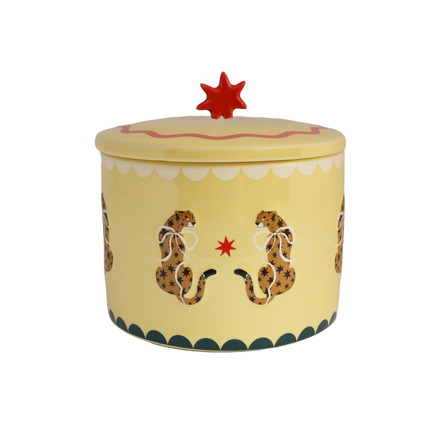 Leopard Jar
