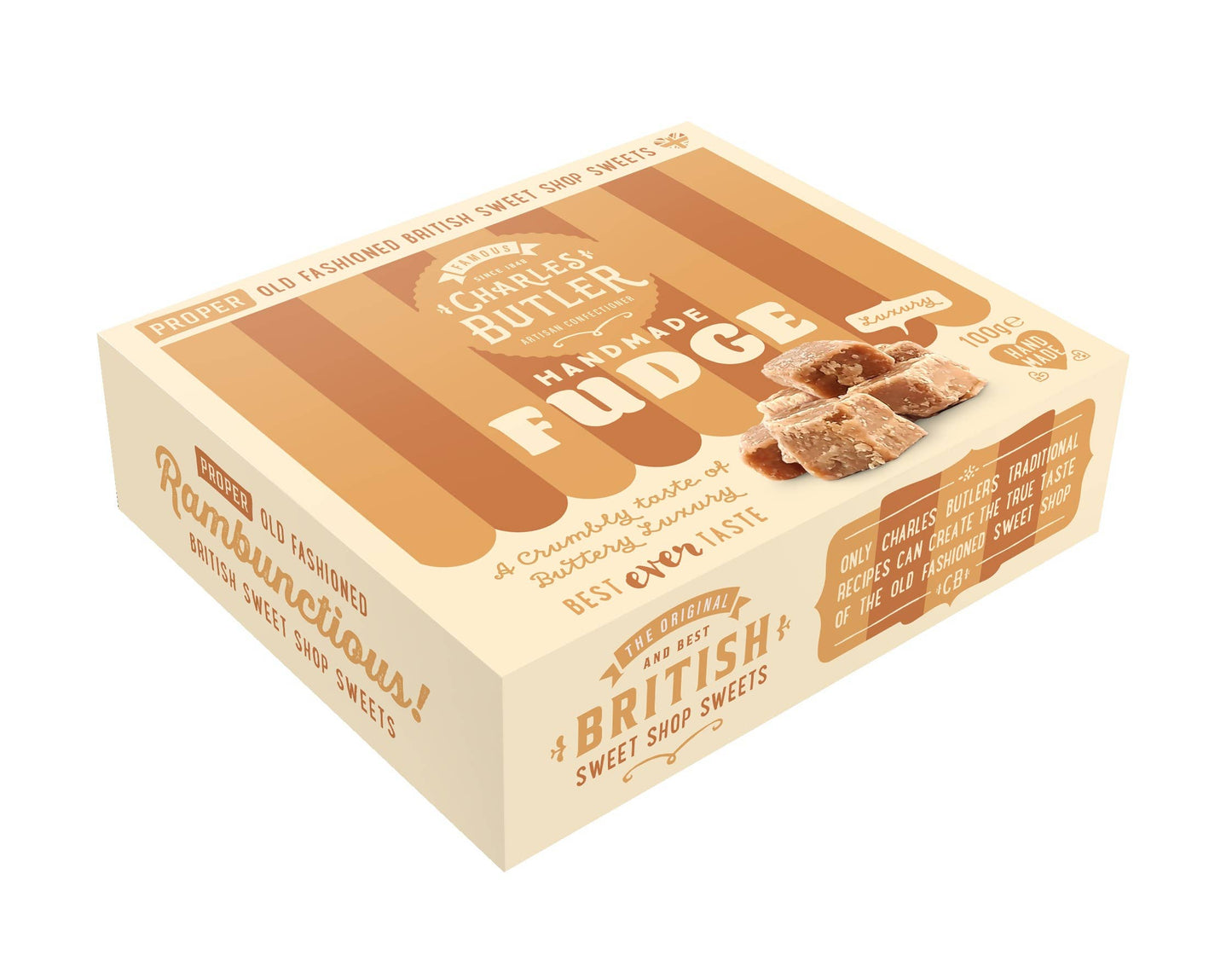 Charles Butler Handmade Fudge 100g