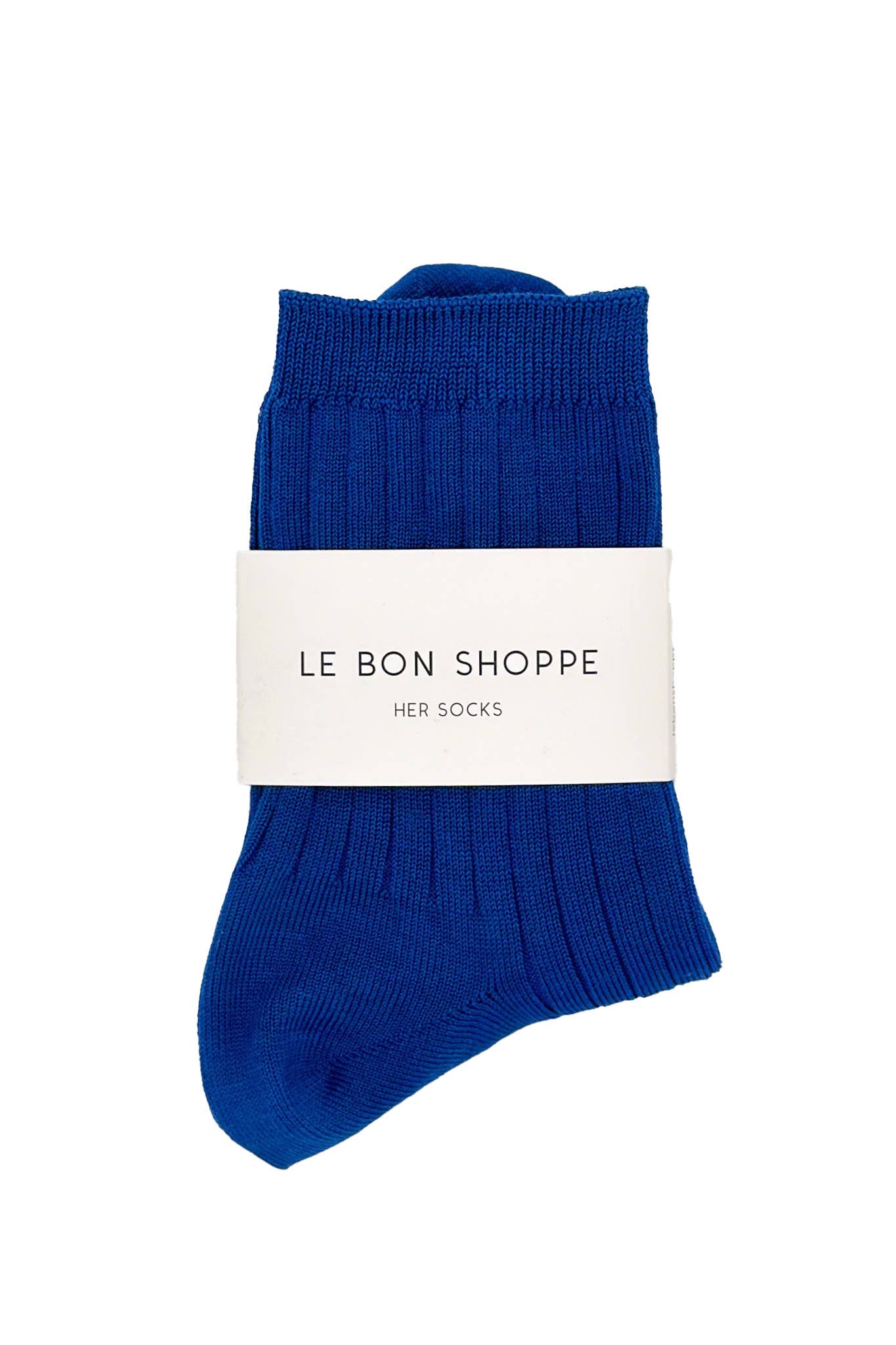 Her Socks - Mercerized Combed Cotton Rib: Cactus