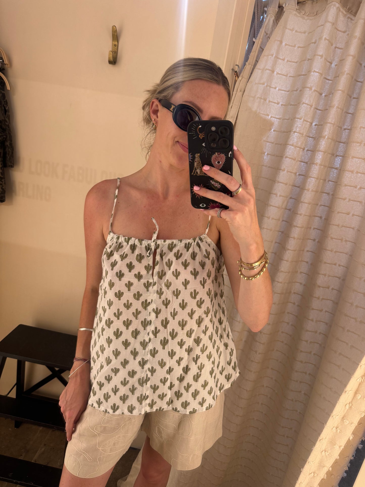 Fish Cotton Blouse