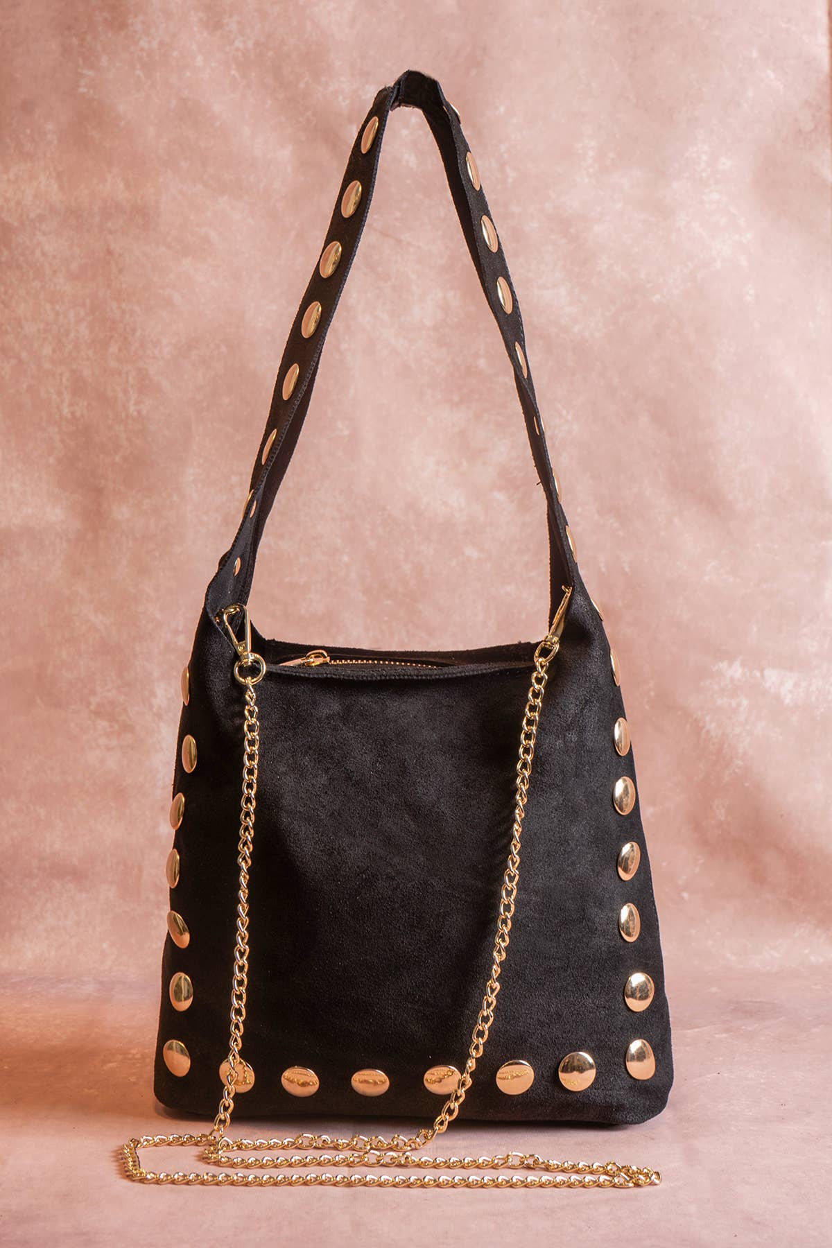 ALEXANE SUEDE Bag : Black