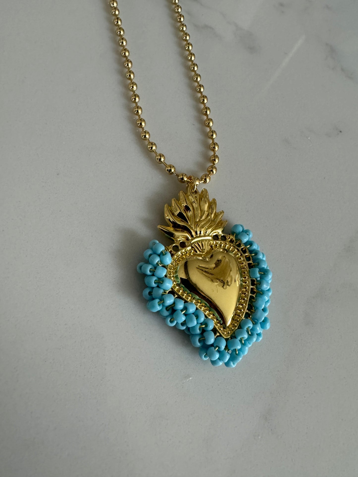 Spanish heart necklace