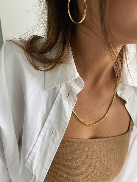 Chunky Hoops Solid By Shyla