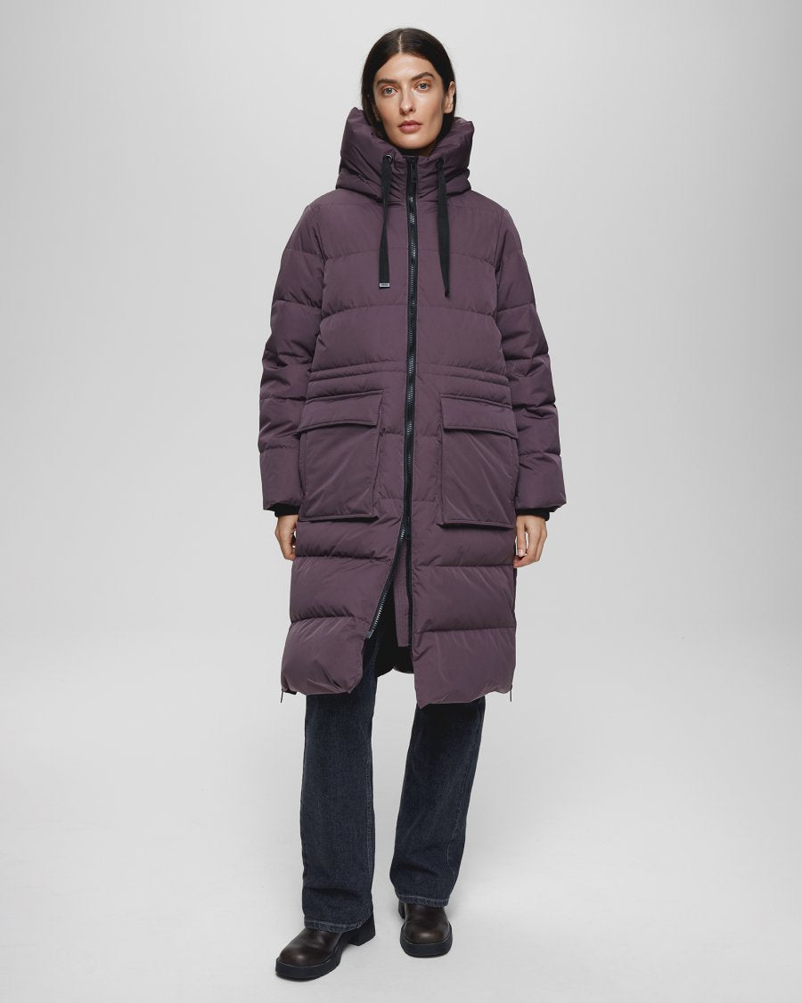Pavine Down Zip Coat