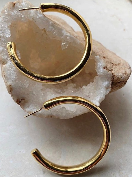 Chunky Hoops Solid By Shyla
