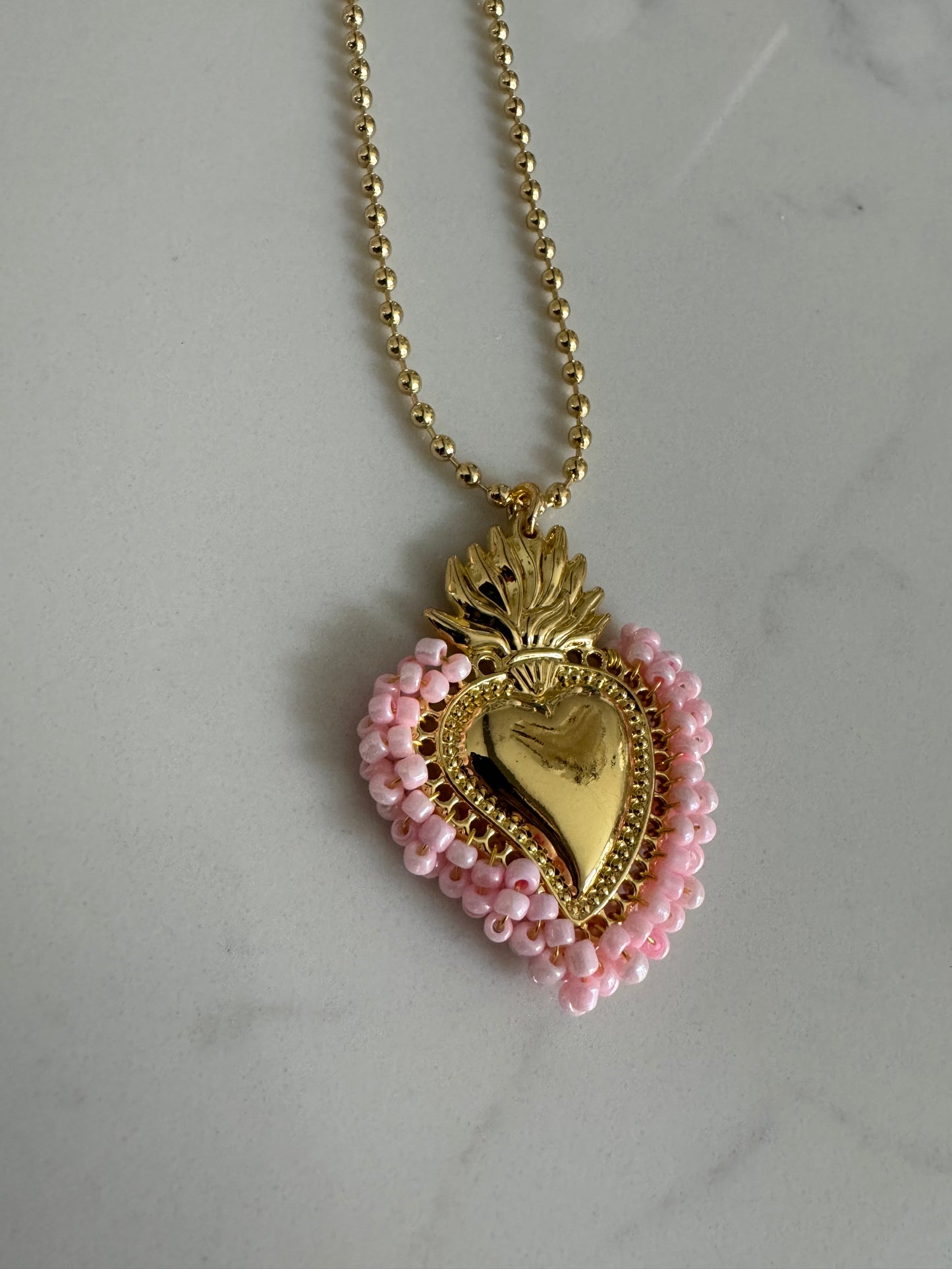 Spanish heart necklace