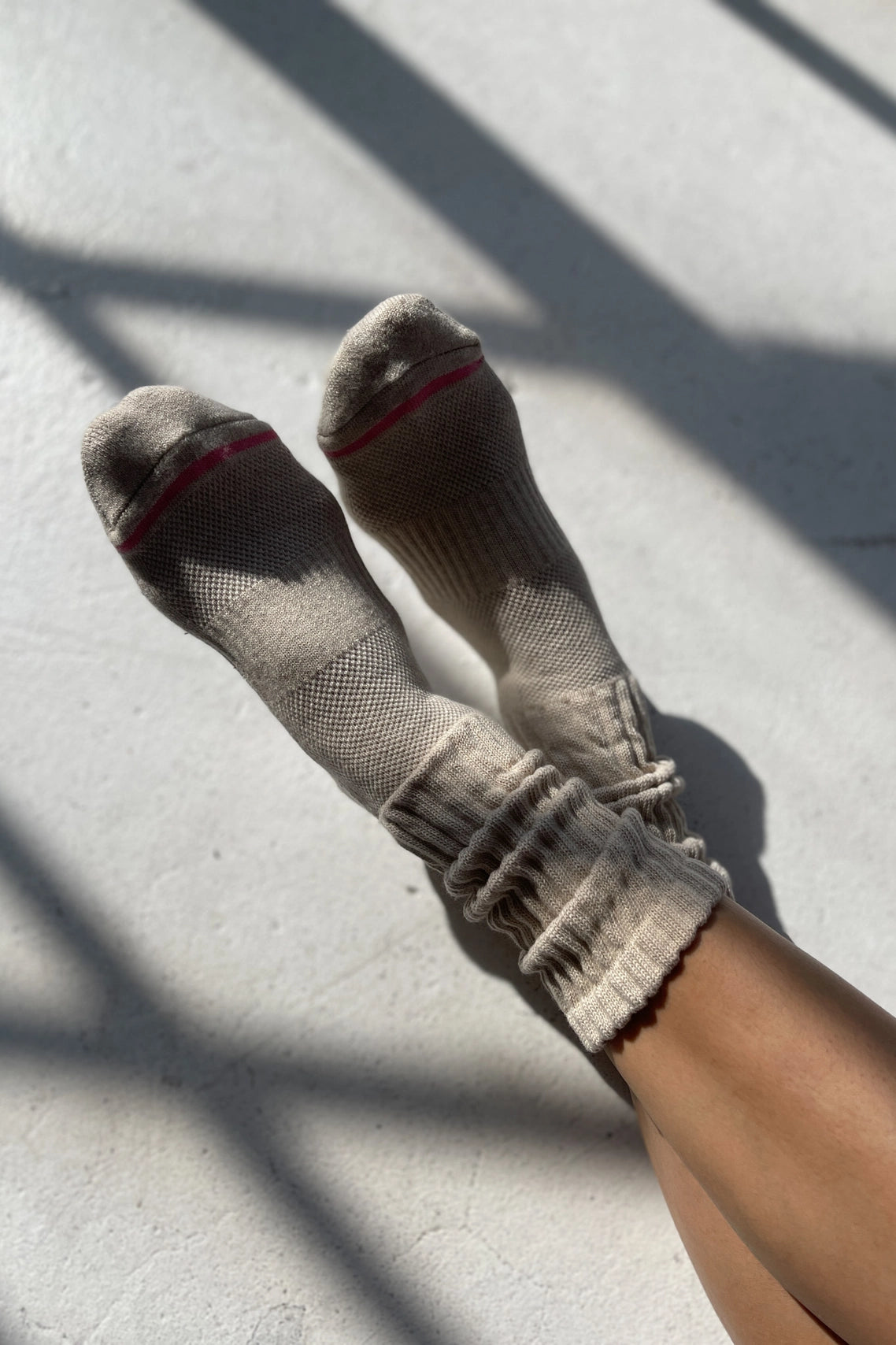 Ballet Socks in Oatmeal