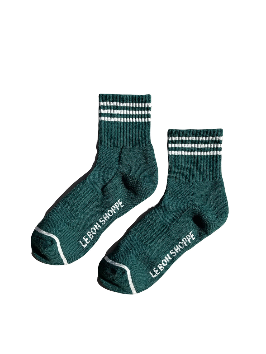 Girlfriend Socks in Hunter Green