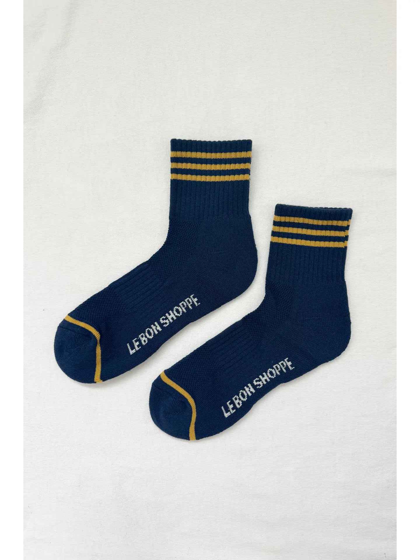 Girlfriend Socks in Navy