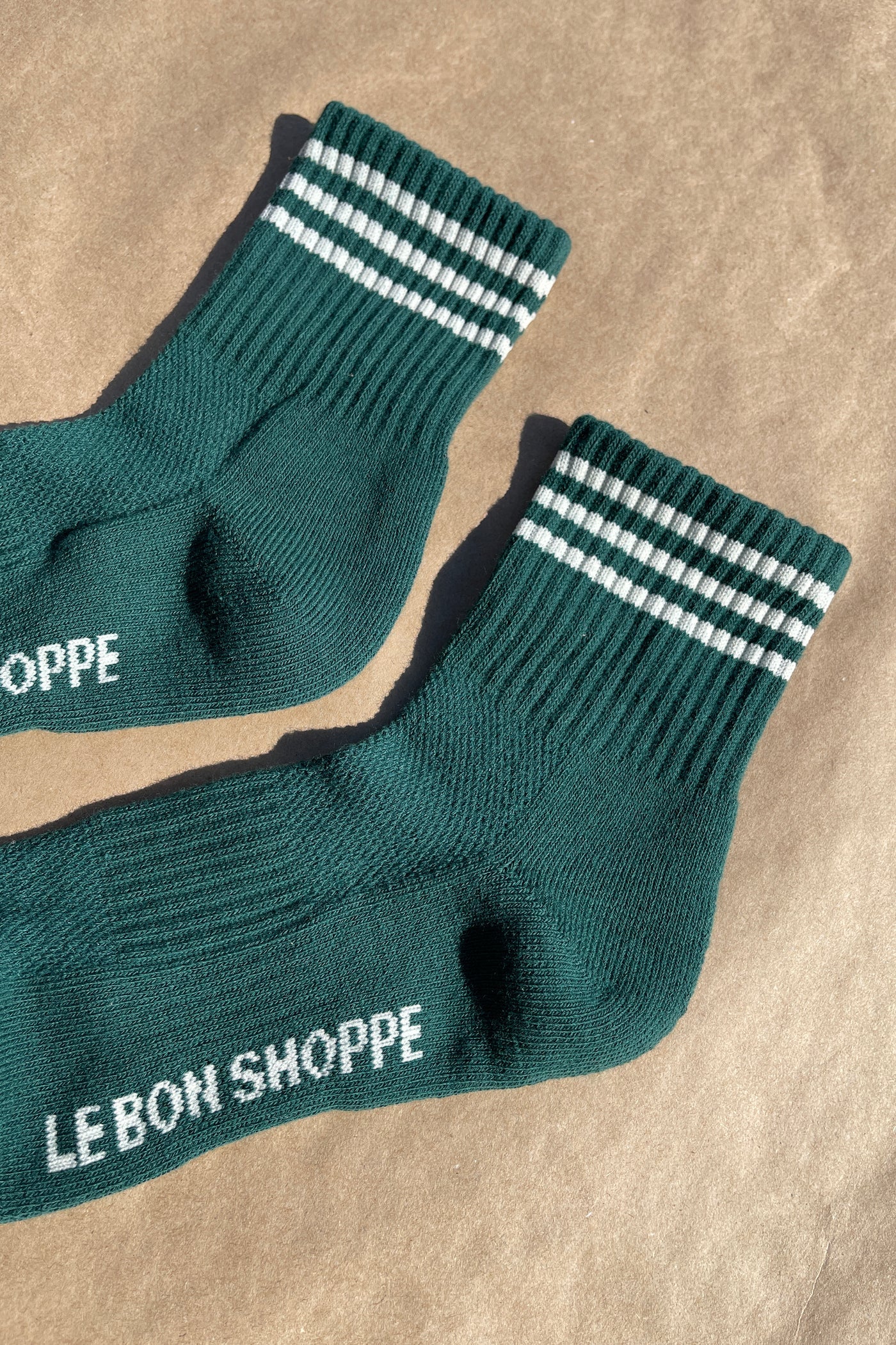 Girlfriend Socks in Hunter Green