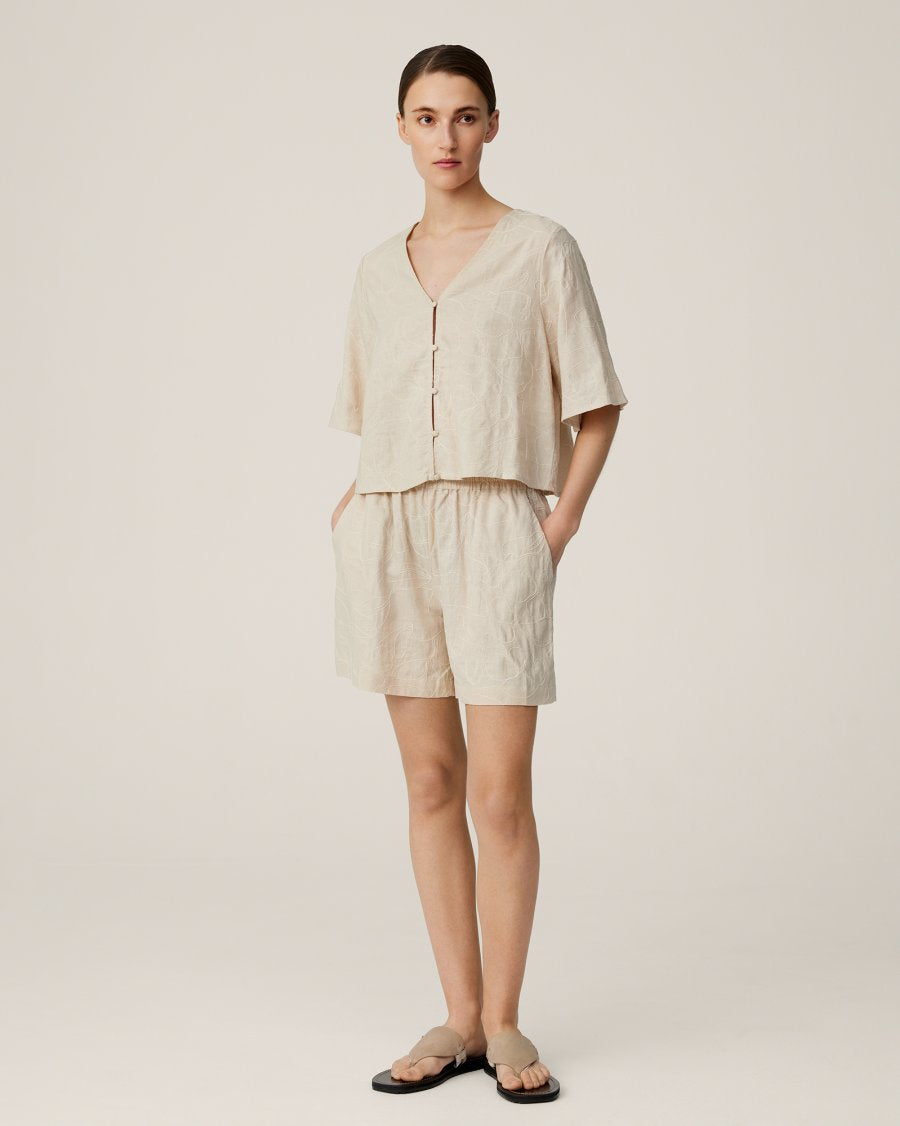 Oatmeal shorts