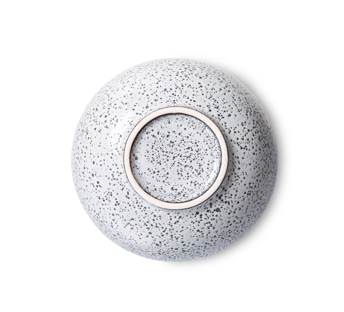 HKliving : Gradient ceramic Bowls in Cream (set of 4)