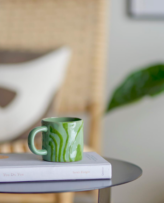 Ninka Swirl Mug - Green