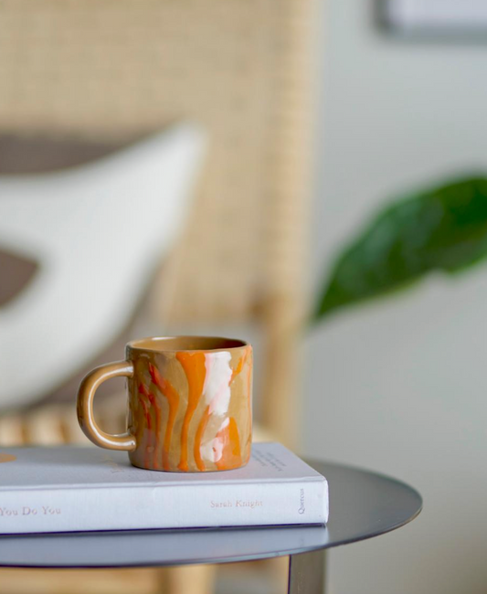 Ninka Swirl Mug - Orange