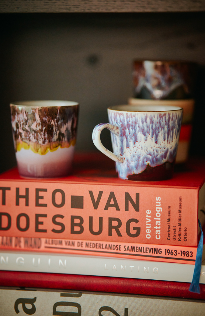 70s ceramics: americano mug, yeti