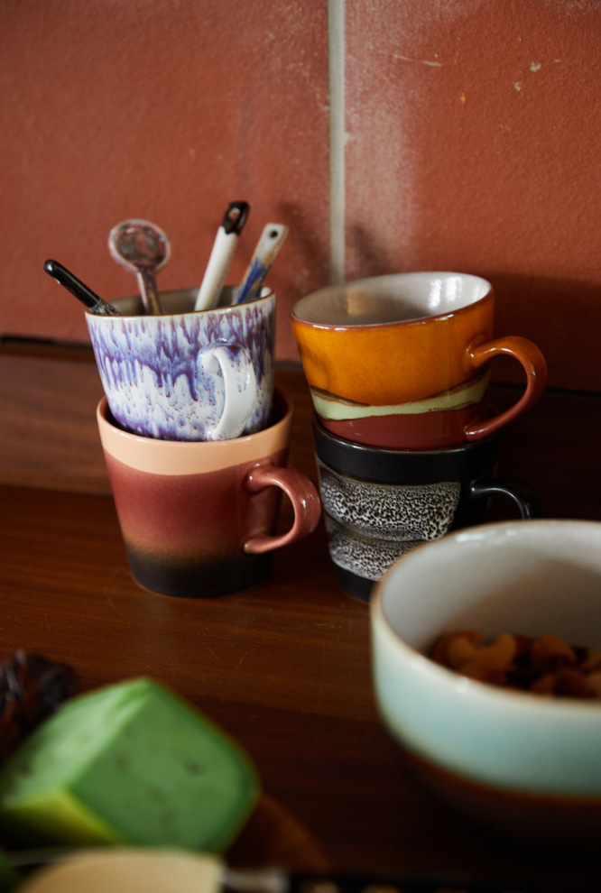 70s ceramics: americano mug, yeti