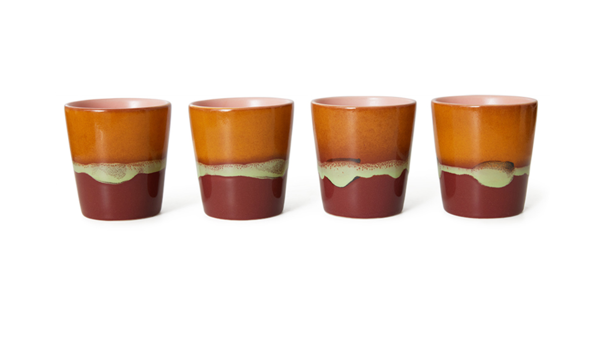 HKliving : 70s ceramics: coffee mug, clay