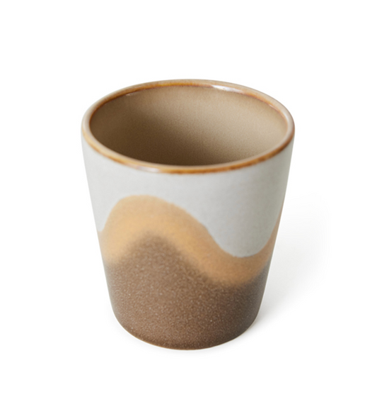 70s ceramics: coffee mug, oasis