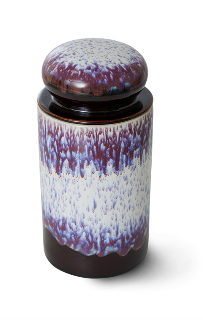 70s ceramics: storage jar, yeti