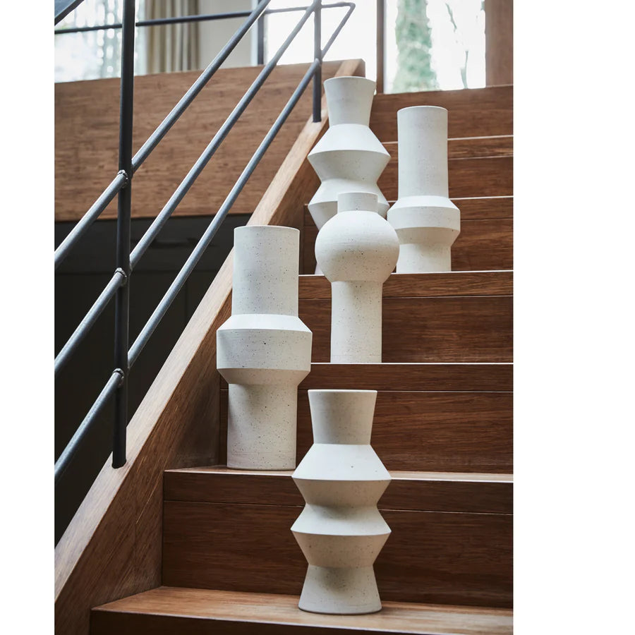 Hkliving - Speckled clay vase