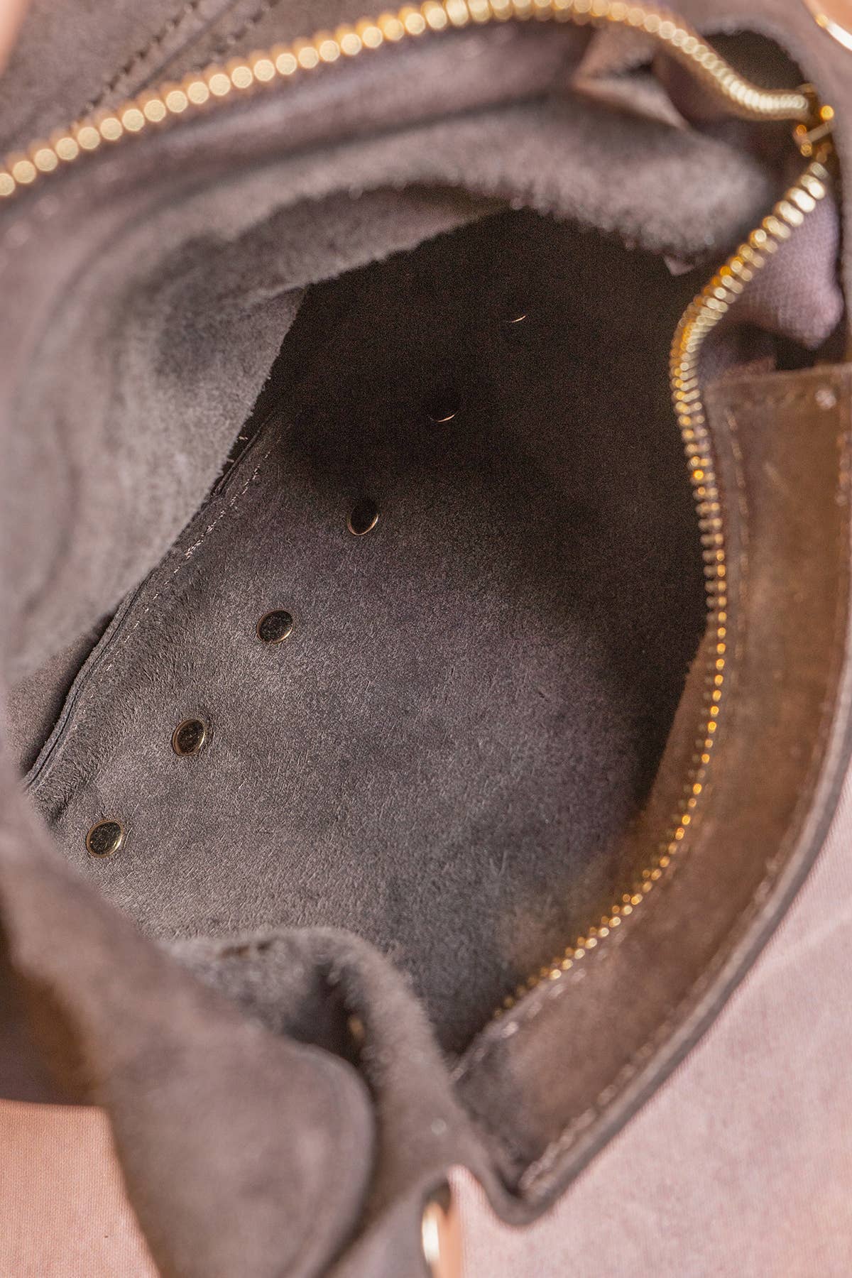 ALEXANE SUEDE Bag : Chocolate