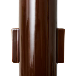 Hkliving : Ceramic vase in espresso