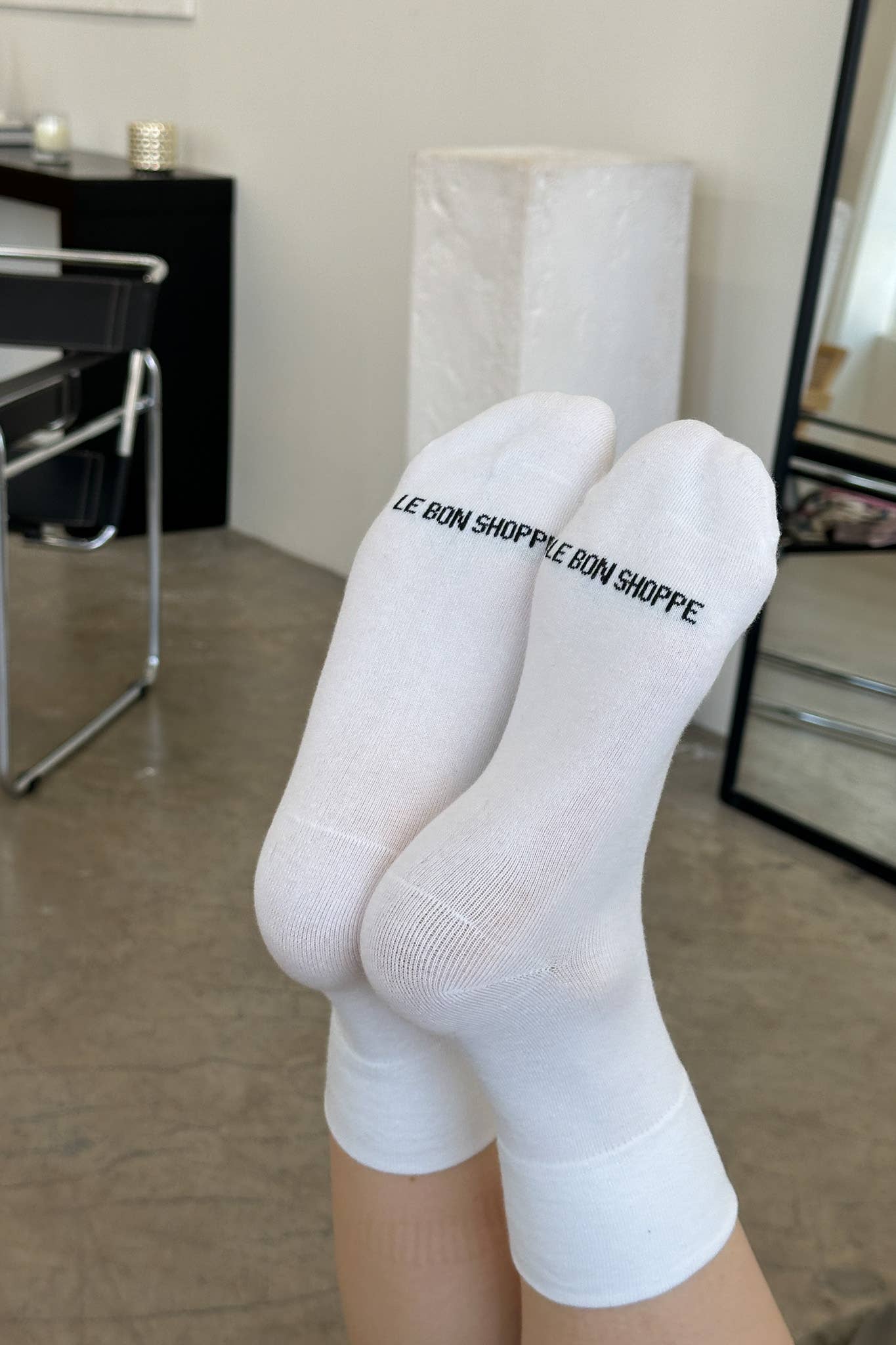 Sneaker Socks: Ht. Cocoa