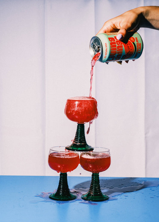 Living Things Prebiotic Soda - Watermelon & Lime