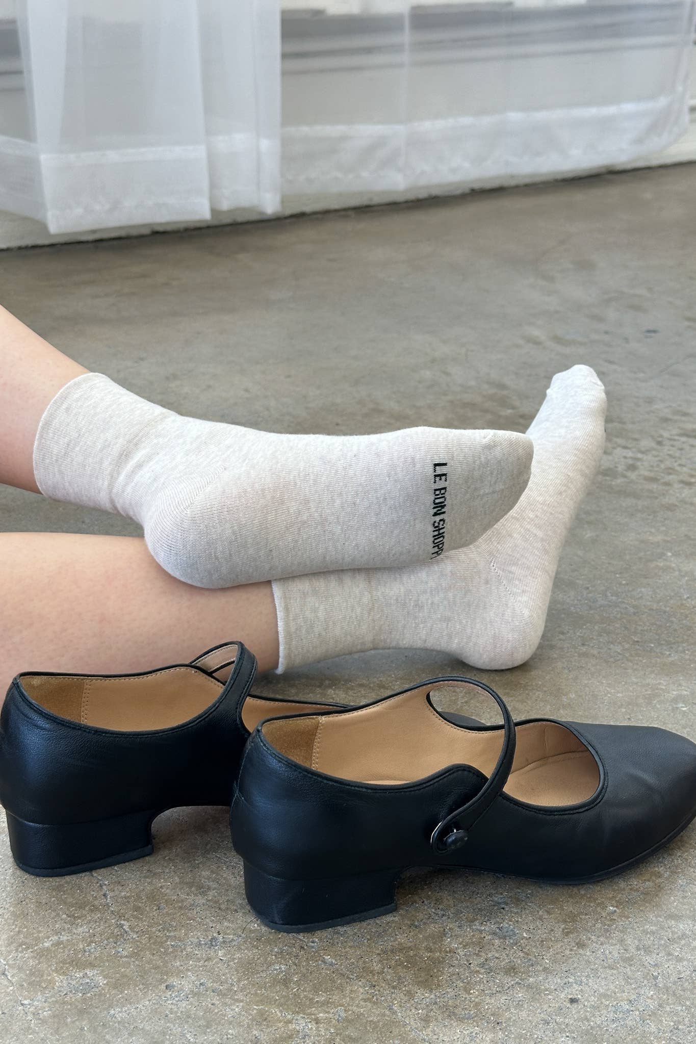 Sneaker Socks: Ht. Cocoa