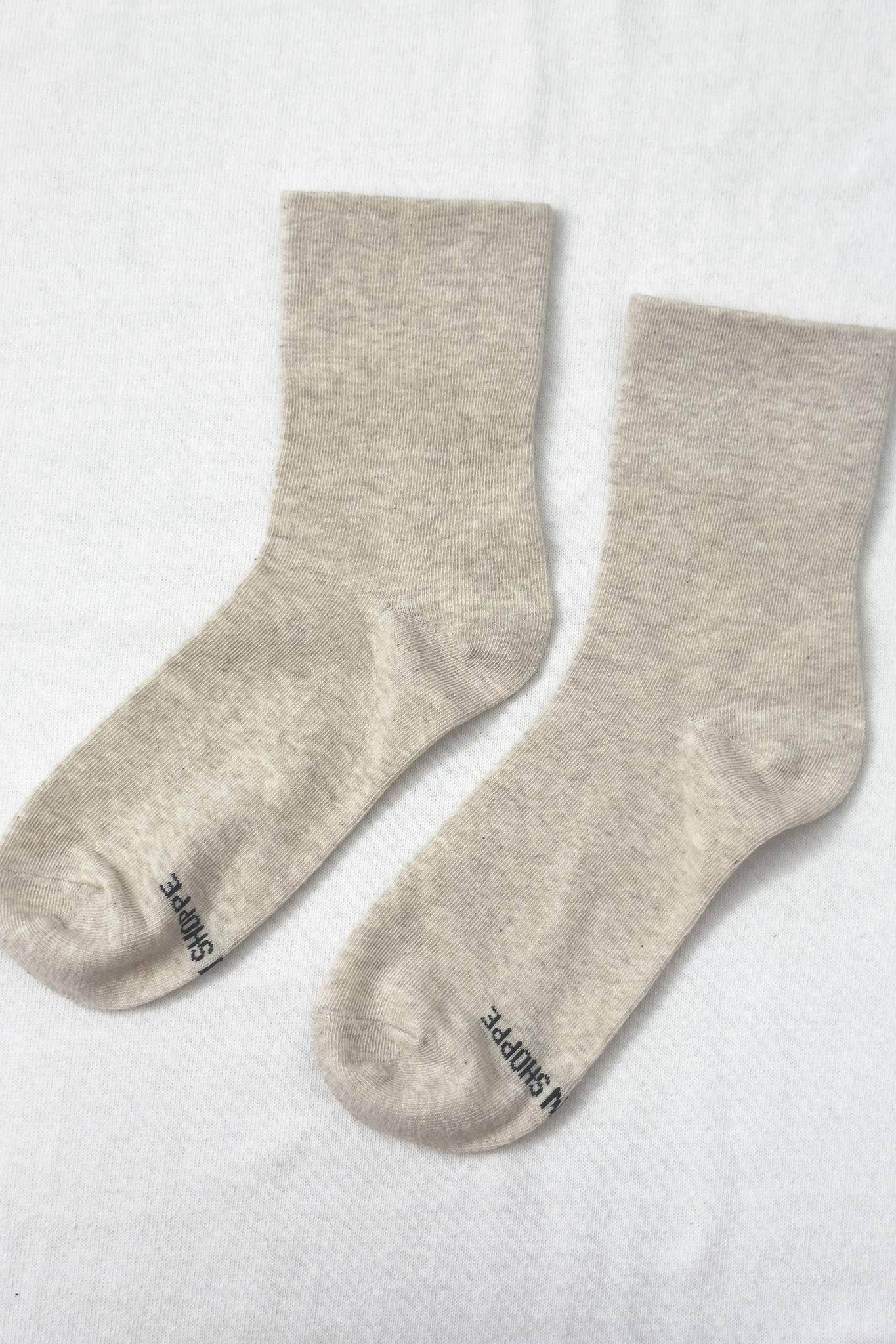Sneaker Socks: Ht. Cocoa