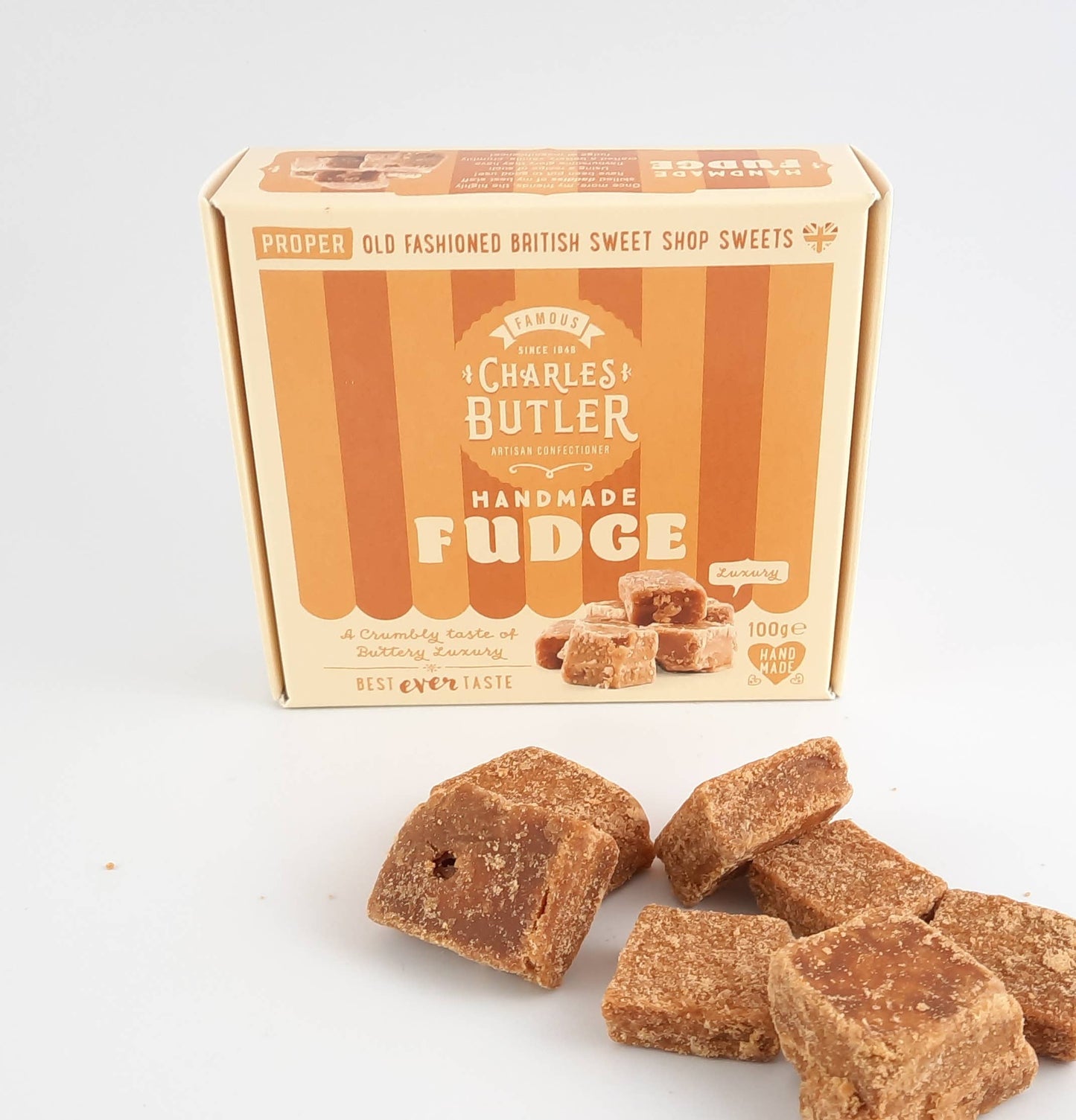 Charles Butler Handmade Fudge 100g