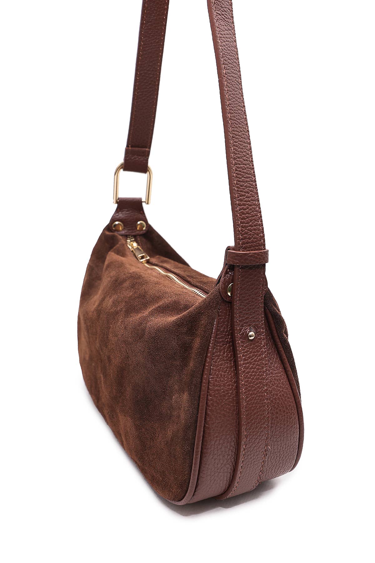 AMICIE SUEDE Bag : Brown